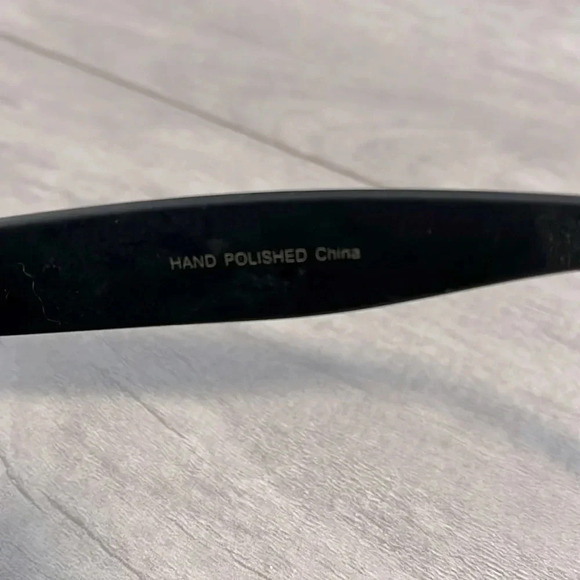 Matte Black & Silver Women’s Sunglasses - Picture 5 of 6